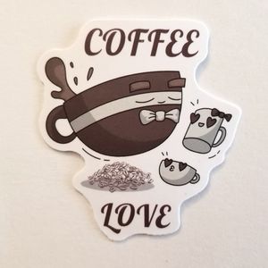 10/$10 Coffee Love Sticker